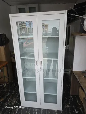Full Glass File Cabinet
