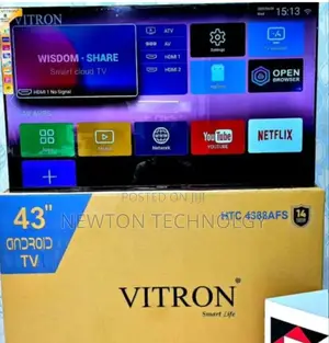 Vitron 43 Inches Smart Tv