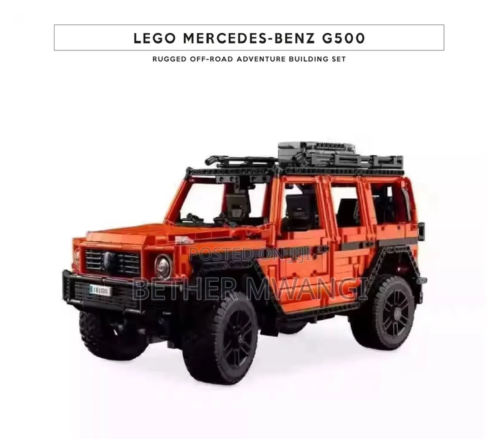 Lego Mercedes Benz-G500 in Kenya