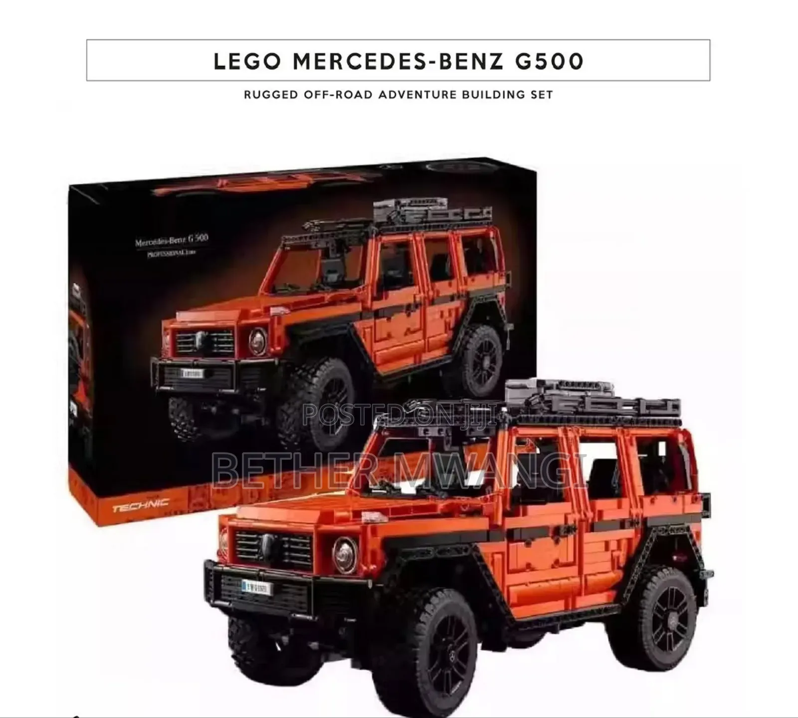 Lego Mercedes Benz-G500 in Kenya