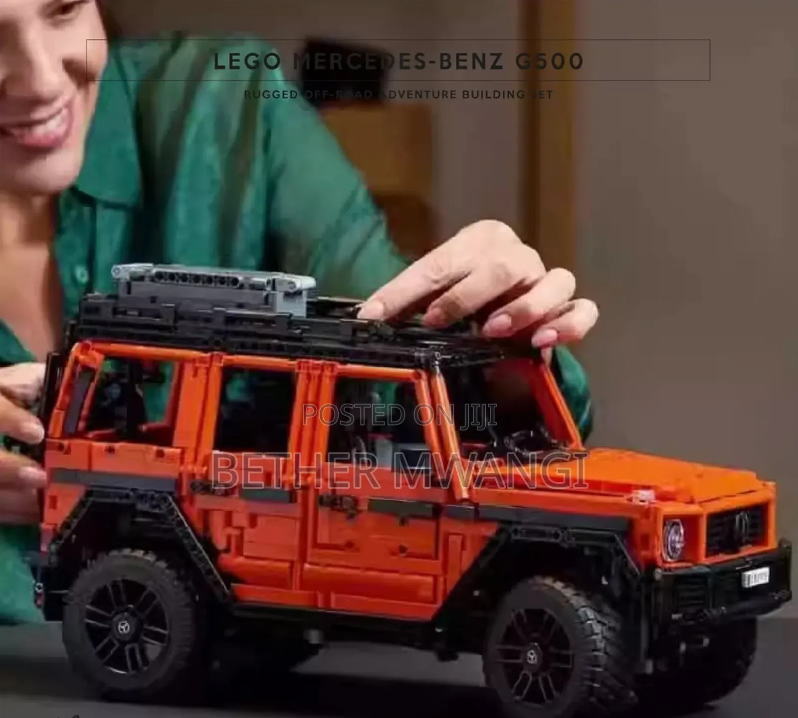 Lego Mercedes Benz-G500 in Kenya