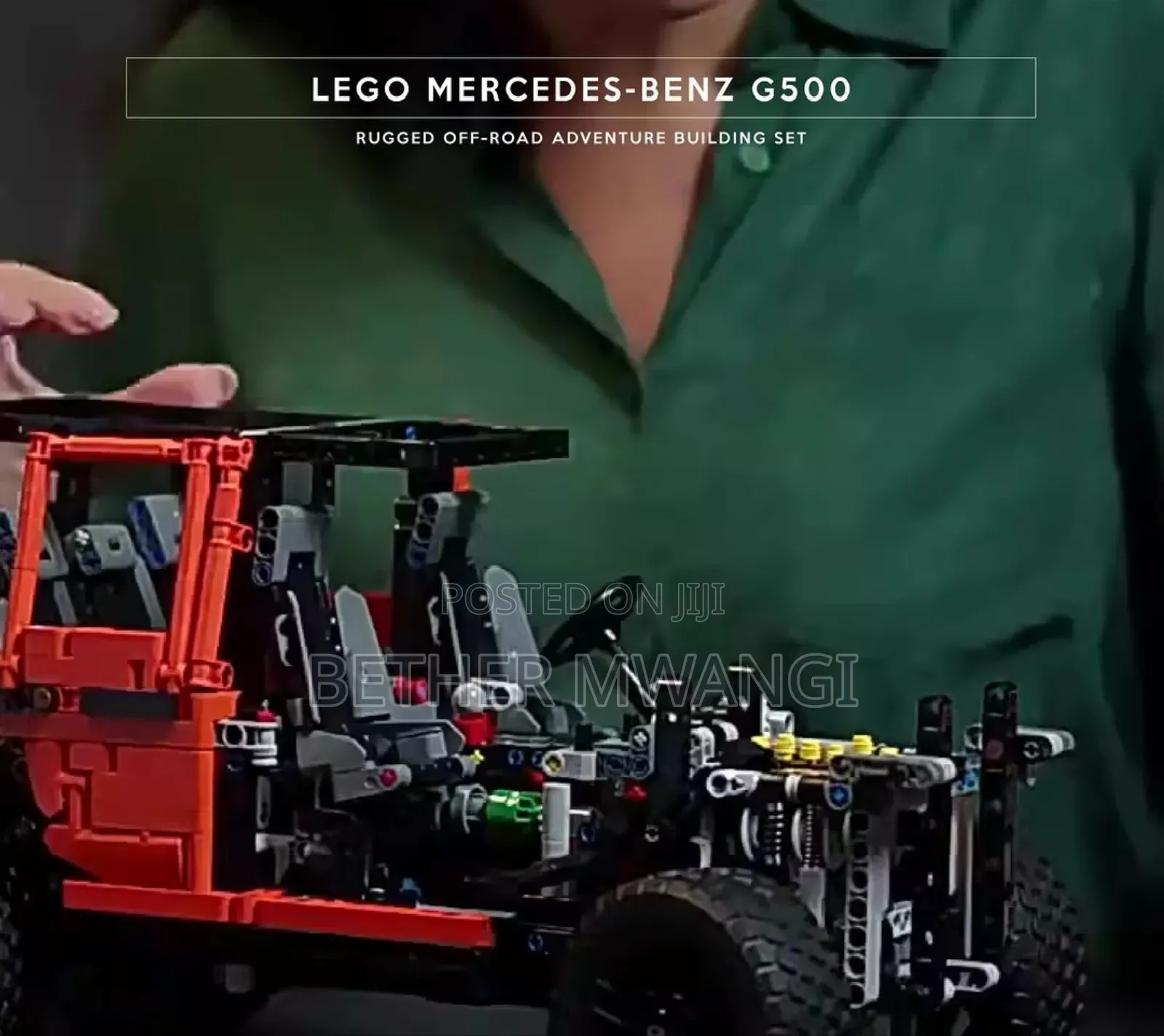 Lego Mercedes Benz-G500 in Kenya