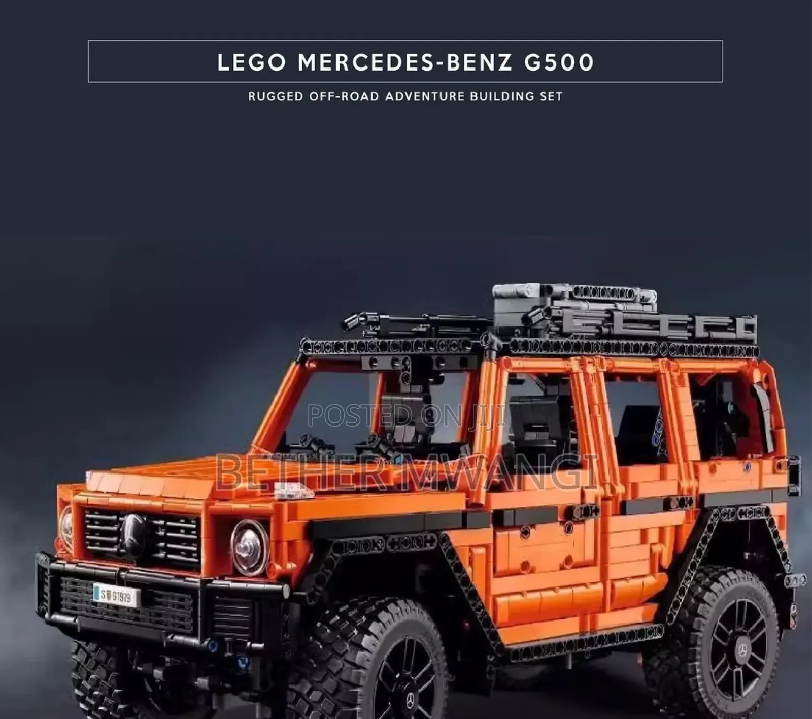 Lego Mercedes Benz-G500 in Kenya