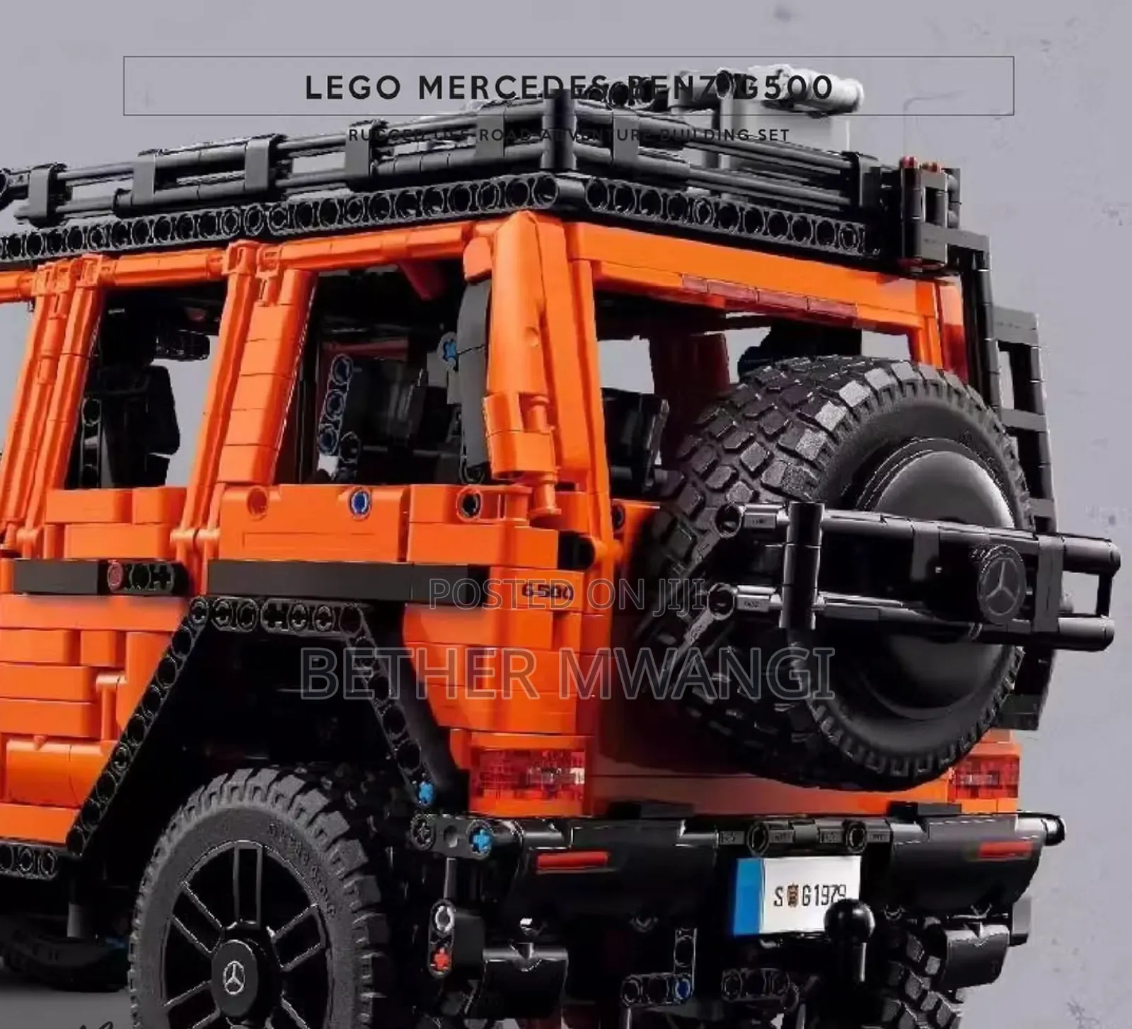 Lego Mercedes Benz-G500 in Kenya