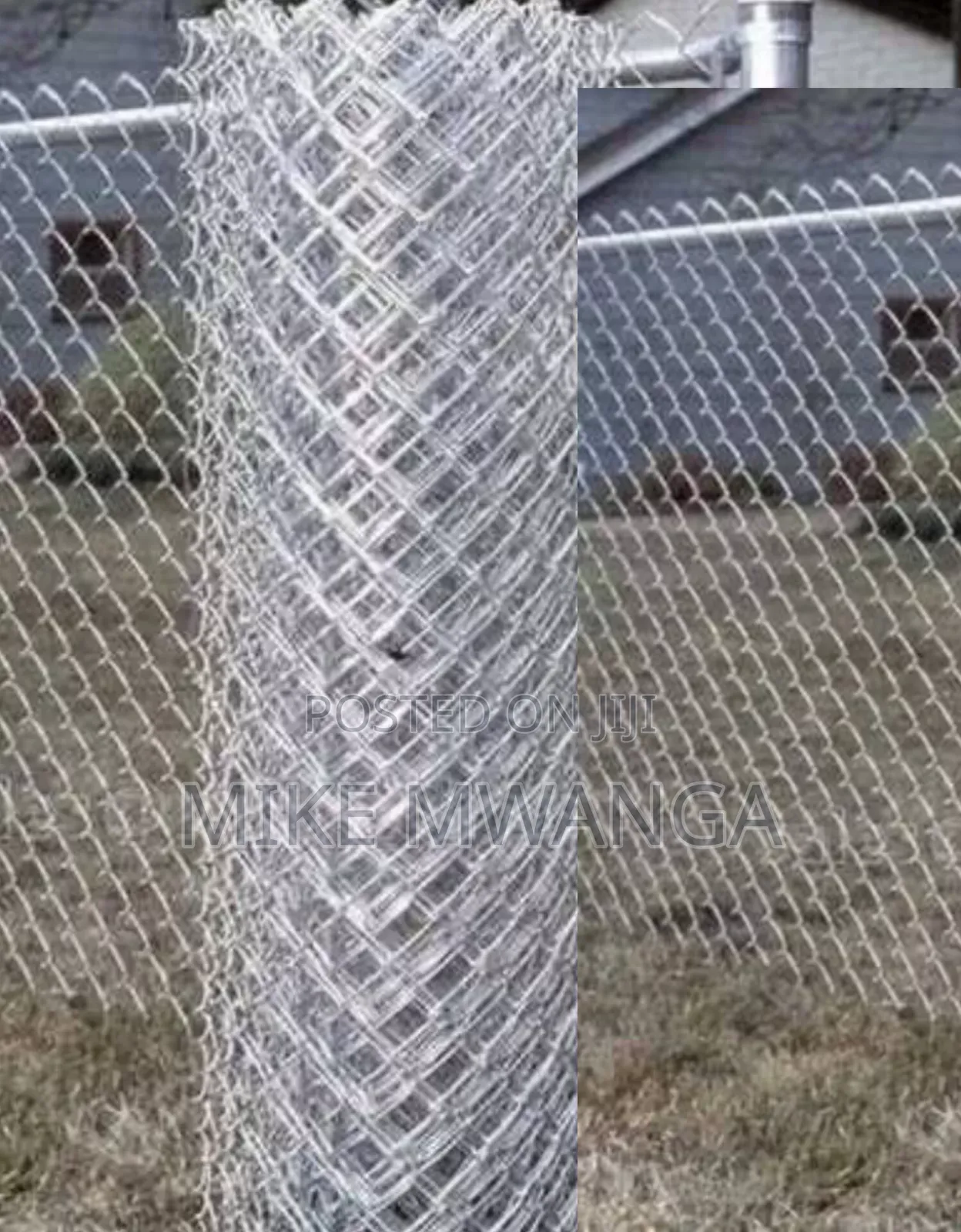 Galvanized Chain Link, (65x65, 14g,7ft )