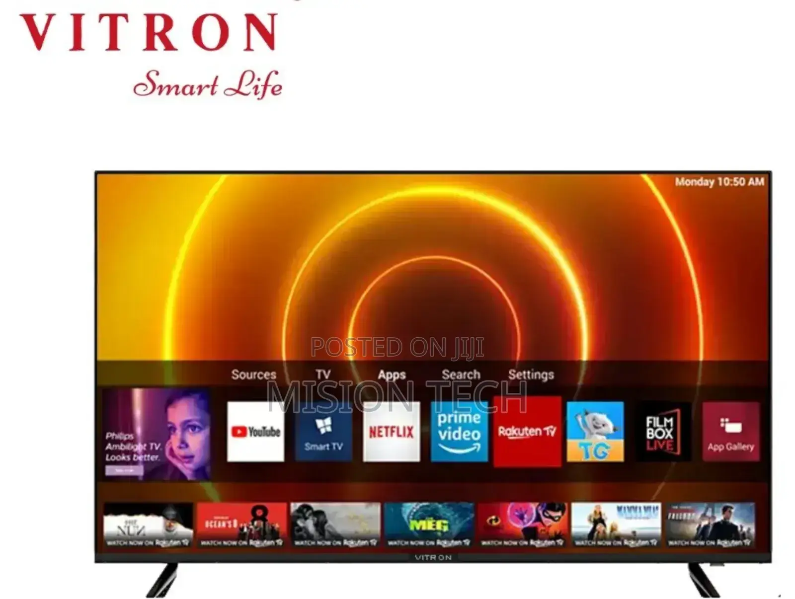 Vitron Htc3200s, 32" Smart Frameless Android Led Tv^