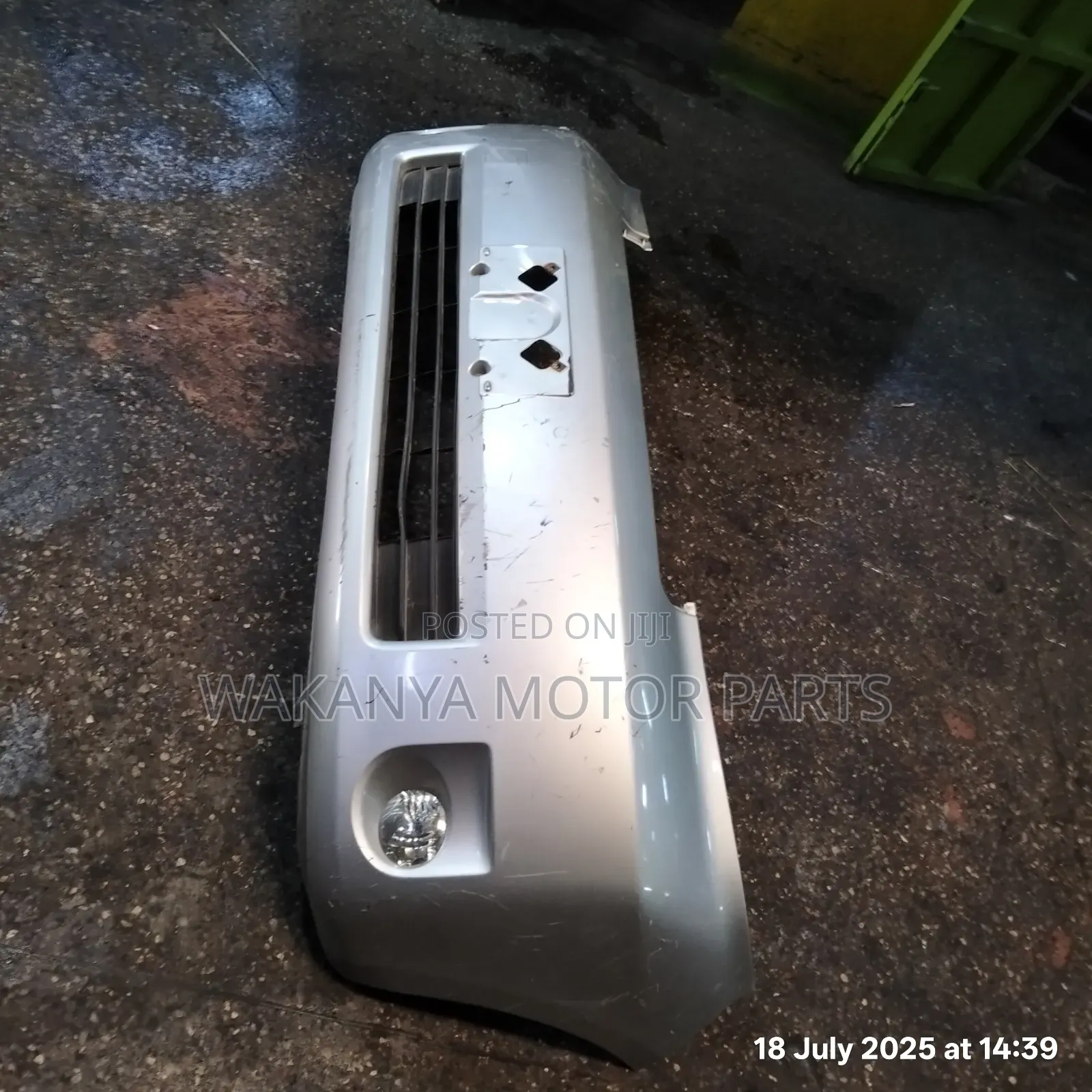 Toyota Porte Old Model Front Bumper Complete With Fog Lamps,