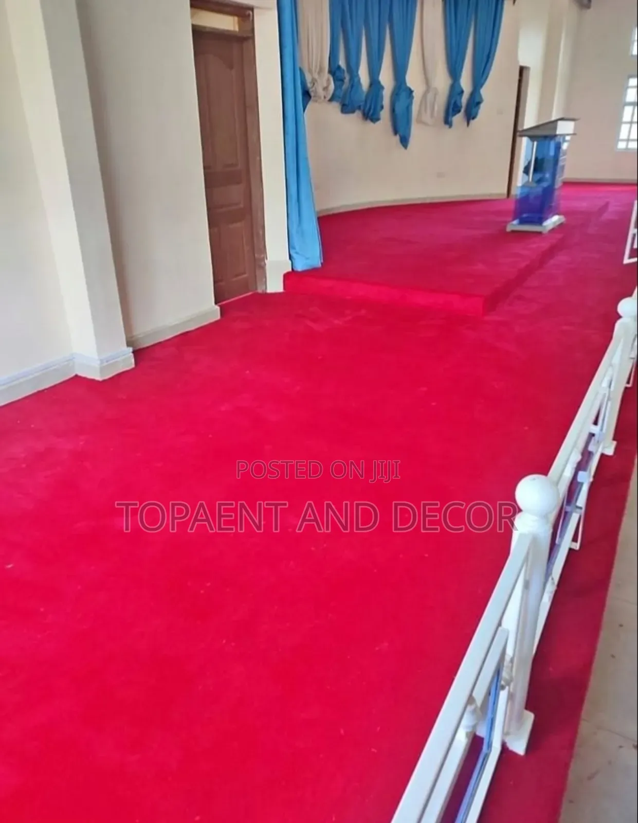 Step Into Softness Full Pulpit Wall to Wall Carpet