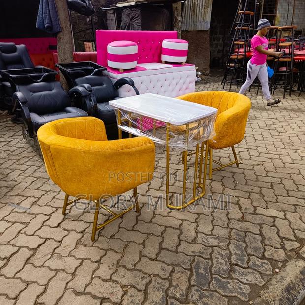 Manicure Set Chairs And Table