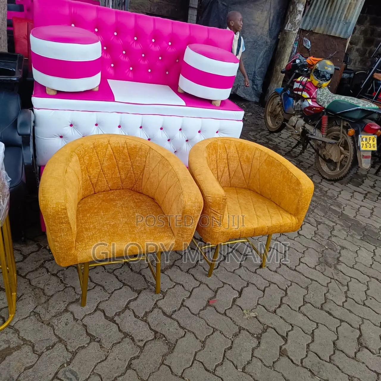 2 Styling Manicure Chairs
