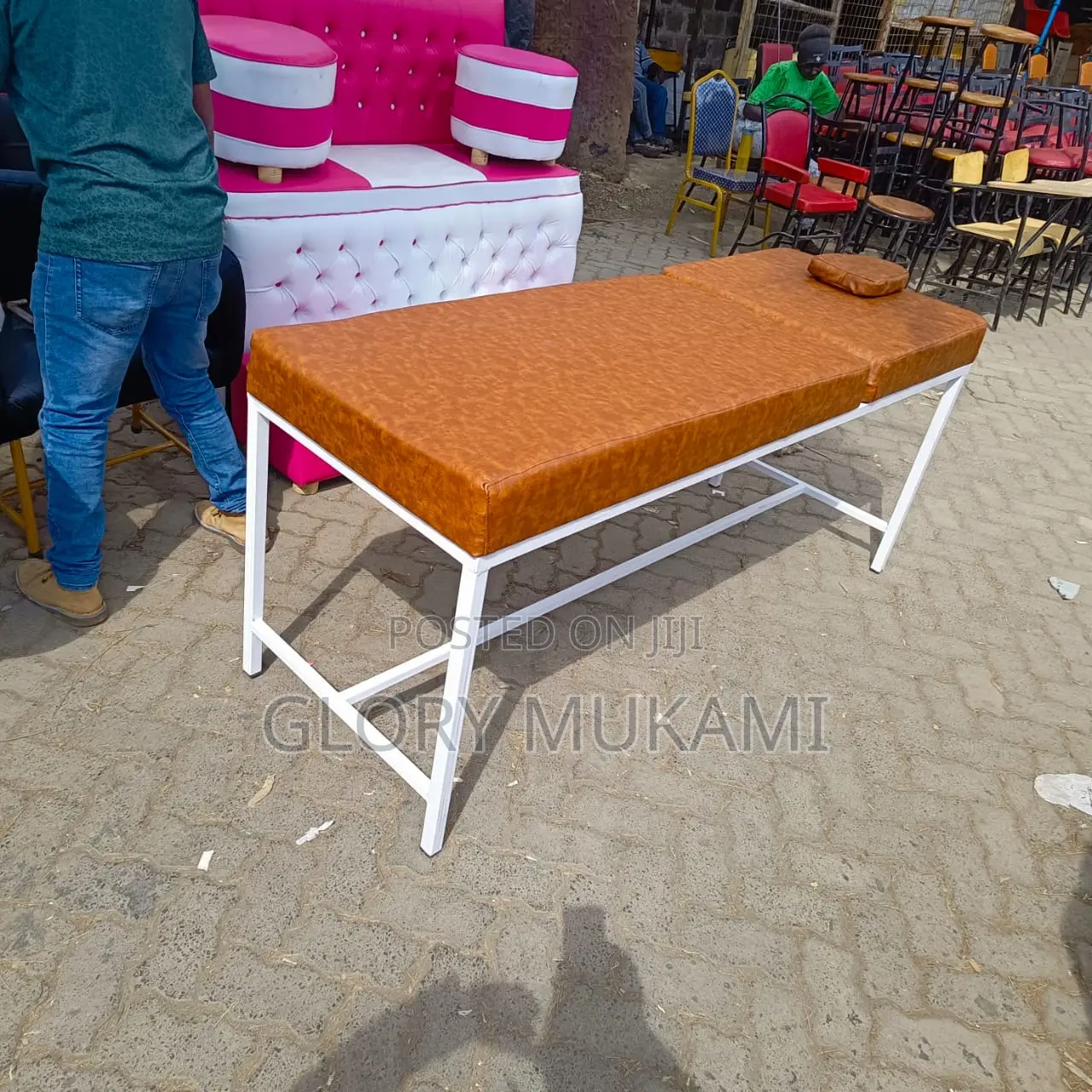 Brown Massage Bed