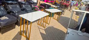 White Marble Manicure Table - thumbnail 2