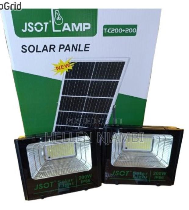 Jsot Tc-200+200watt 2 in 1 Solar Floodlight - main view