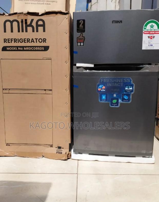 Mika 86 Litres Double Door Refrigerator M86fr
