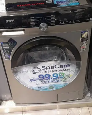 Mika 10kg Washing Machine Spin and Dry 1500rpm Grey M10kg/Mw