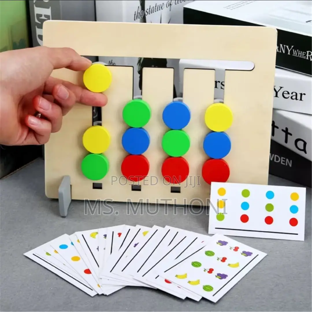 Kids Learning Wooden Puzzle Toy