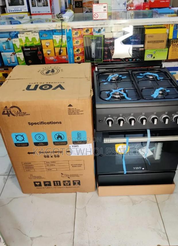 Von Cooker Full Gas (With Wok Burner)+ Electric Oven Va6f4