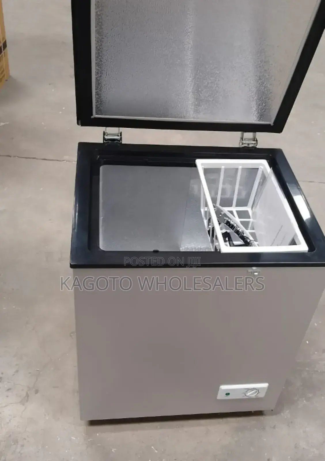 Volsmart Deep Chest Freezer 60litres Silver Vfr60/DFR