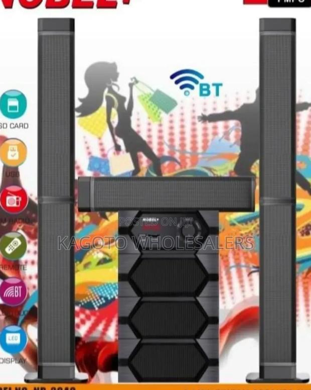 Nobel 5.1ch Multimedia Speaker System /Display/Bt/Usbnb-2040 - main view