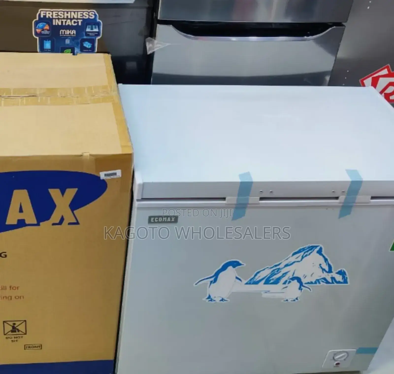 169litres Ecomax Deep Chest Freezer (White) E16fr