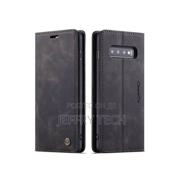 Caseme Flip Case, Leather Flipcase for Samsung Galaxy S10