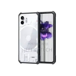 Transparent Acrylictpu Buffer Cover Case for Nothing Phone 1