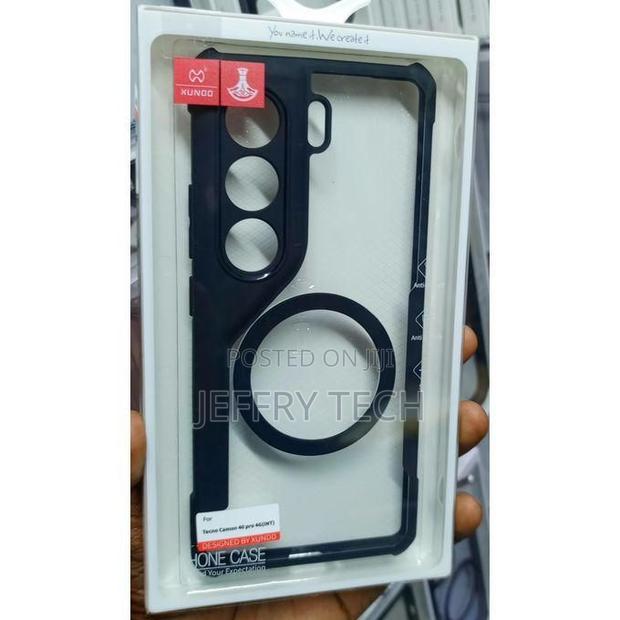 Xundo Acrylic + Tpu Shockproof Case for Tecno Camon 40 Pro - thumbnail 3