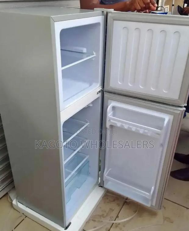 Nunix 138 Litres Two Door Refrigerator (Silver Color) 3*