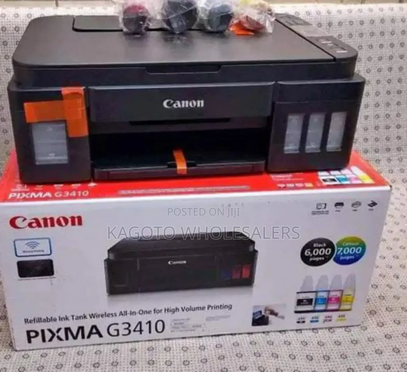 Canon G3410 Printer Refillable Ink Tank High Volume Printer