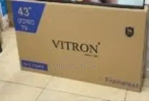 Vitron 43" Inch,Frameless,Smart/Android Tv ^ 