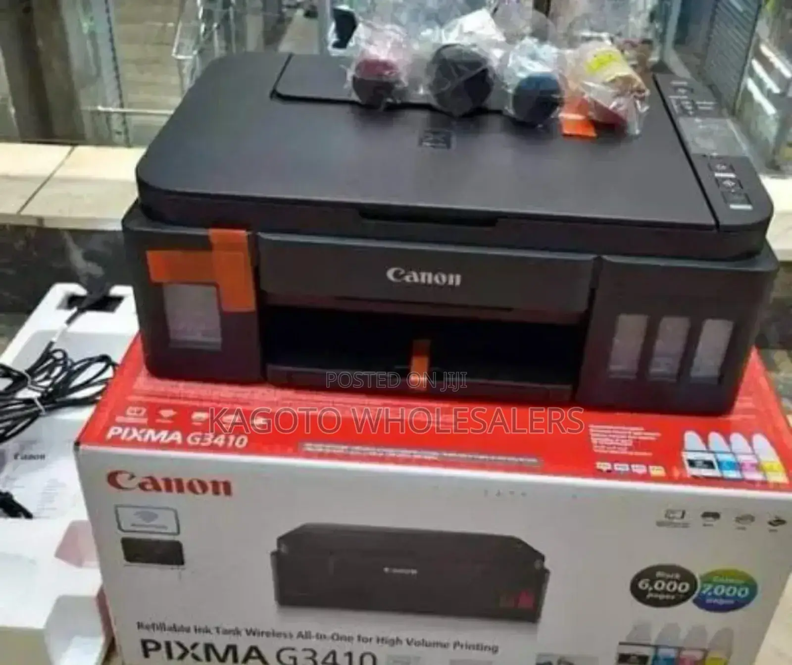 Canon G3410 Printer Refillable Ink Tank High Volume P