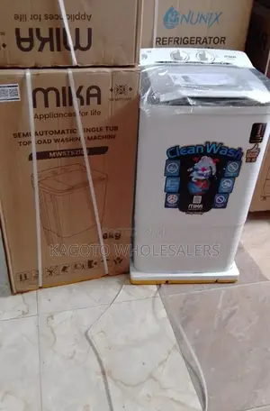 Mika 6kg Top Load Washing Machine 6-(C-White)