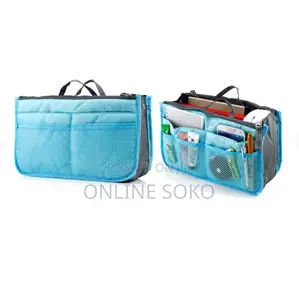 Multipurpose Women Travel 13 Pocket Handbag Purse Organizer