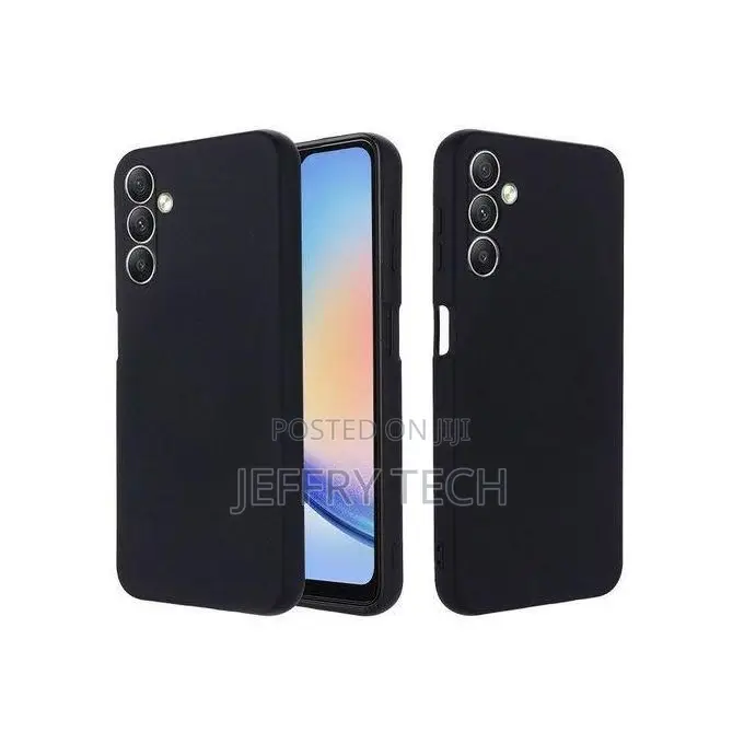 Samsung Galaxy A25 Good Quality Silicone Case / Cover Black