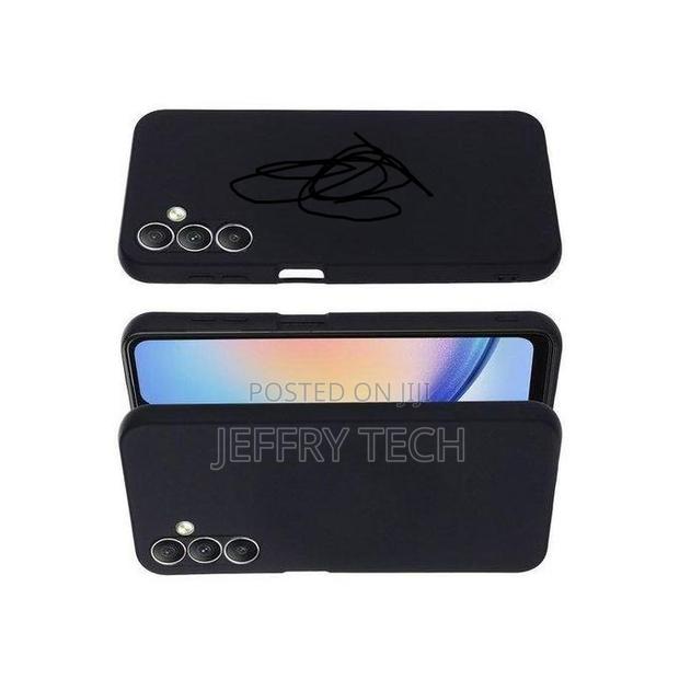 Samsung Galaxy A25 Good Quality Silicone Case / Cover Black - thumbnail 2