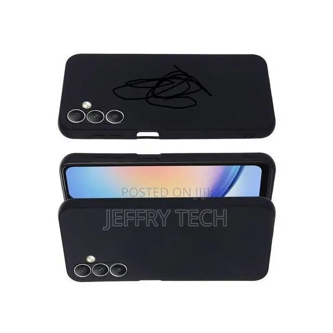 Samsung Galaxy A25 Good Quality Silicone Case / Cover Black