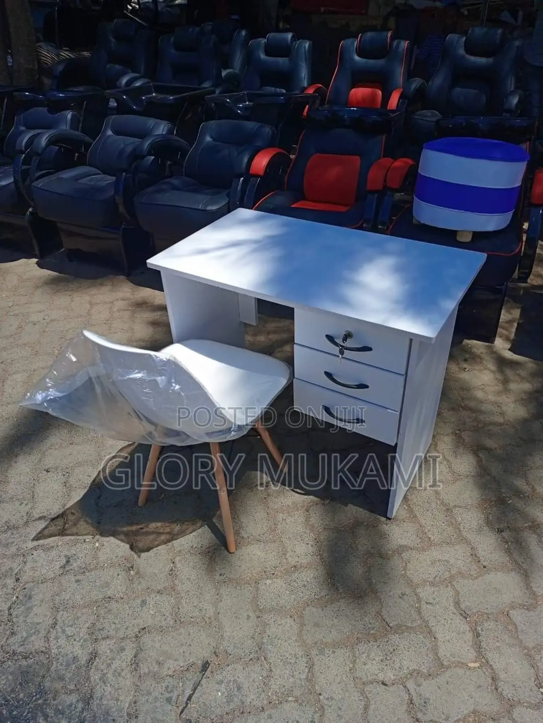 Manicure Chair And White Table
