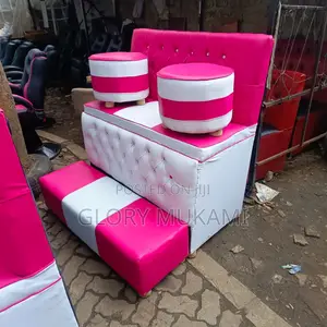 Pink Pedicure Set Sofa