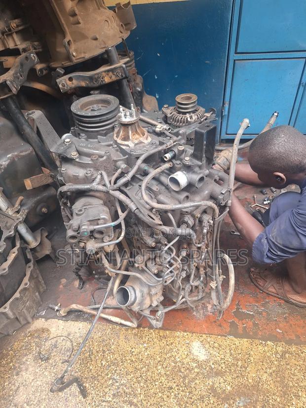 Mitsubishi Fuso Fi 4d37 Complete Engine - main view