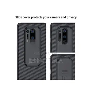 Nilkin Cover With Camera Lens Protection for Oneplus 8 Pro