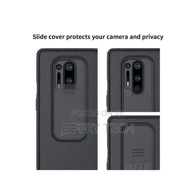 Nilkin Cover With Camera Lens Protection for Oneplus 8 Pro
