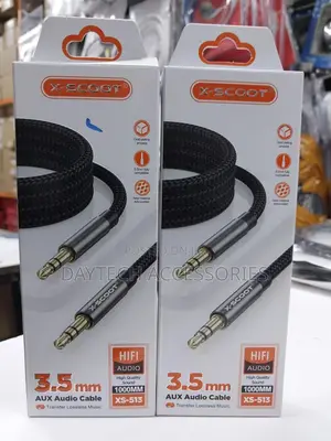 X-Scoot 3.5mm Male to 3.5mm Male Aux Audio Cable