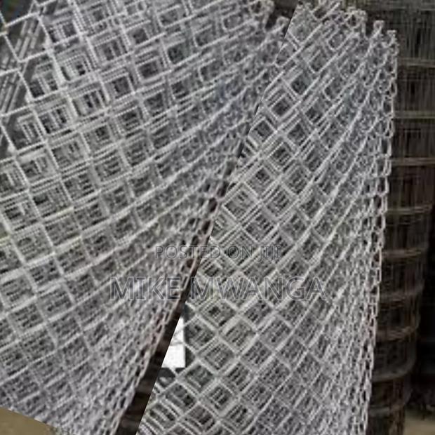 65x65 Chain Link (Galvanized) 14g, 12ft - main view