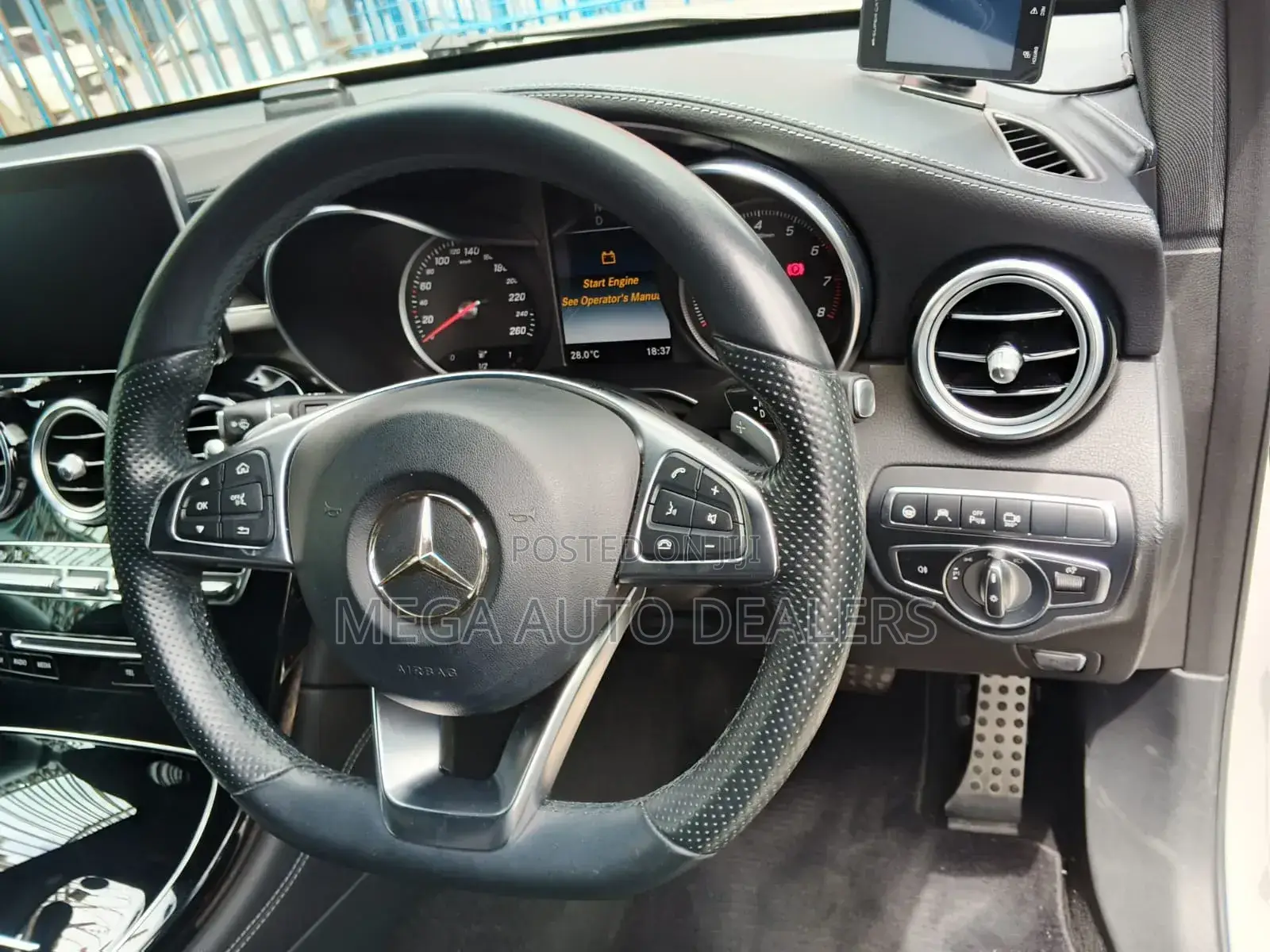 Mercedes-Benz GLC-Class 2018 White