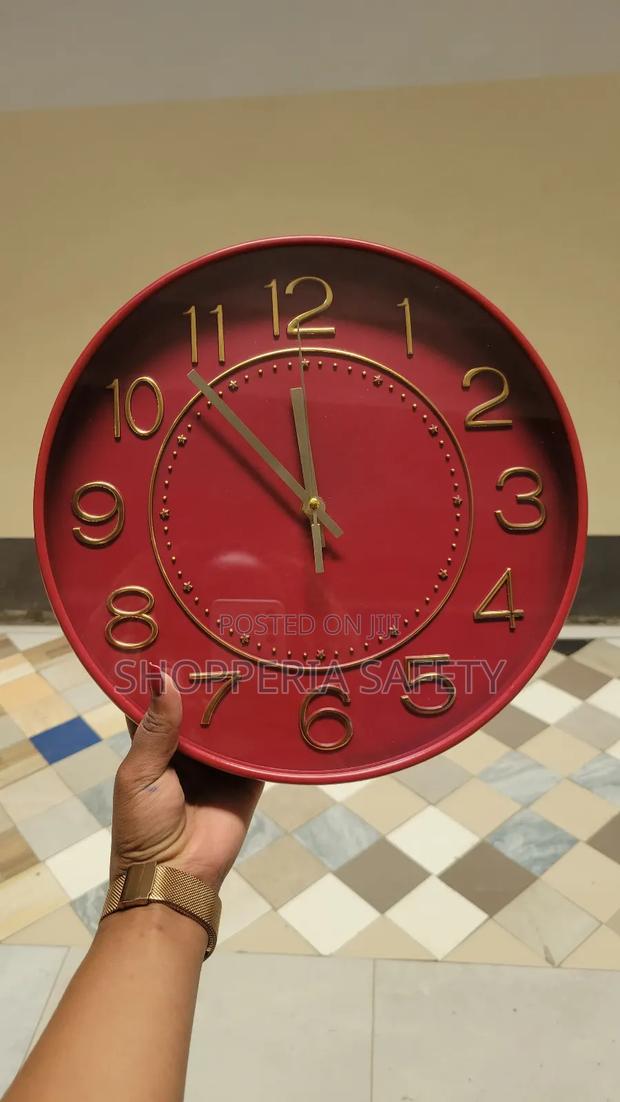 Coloured Wall Clocks- Silent Clock