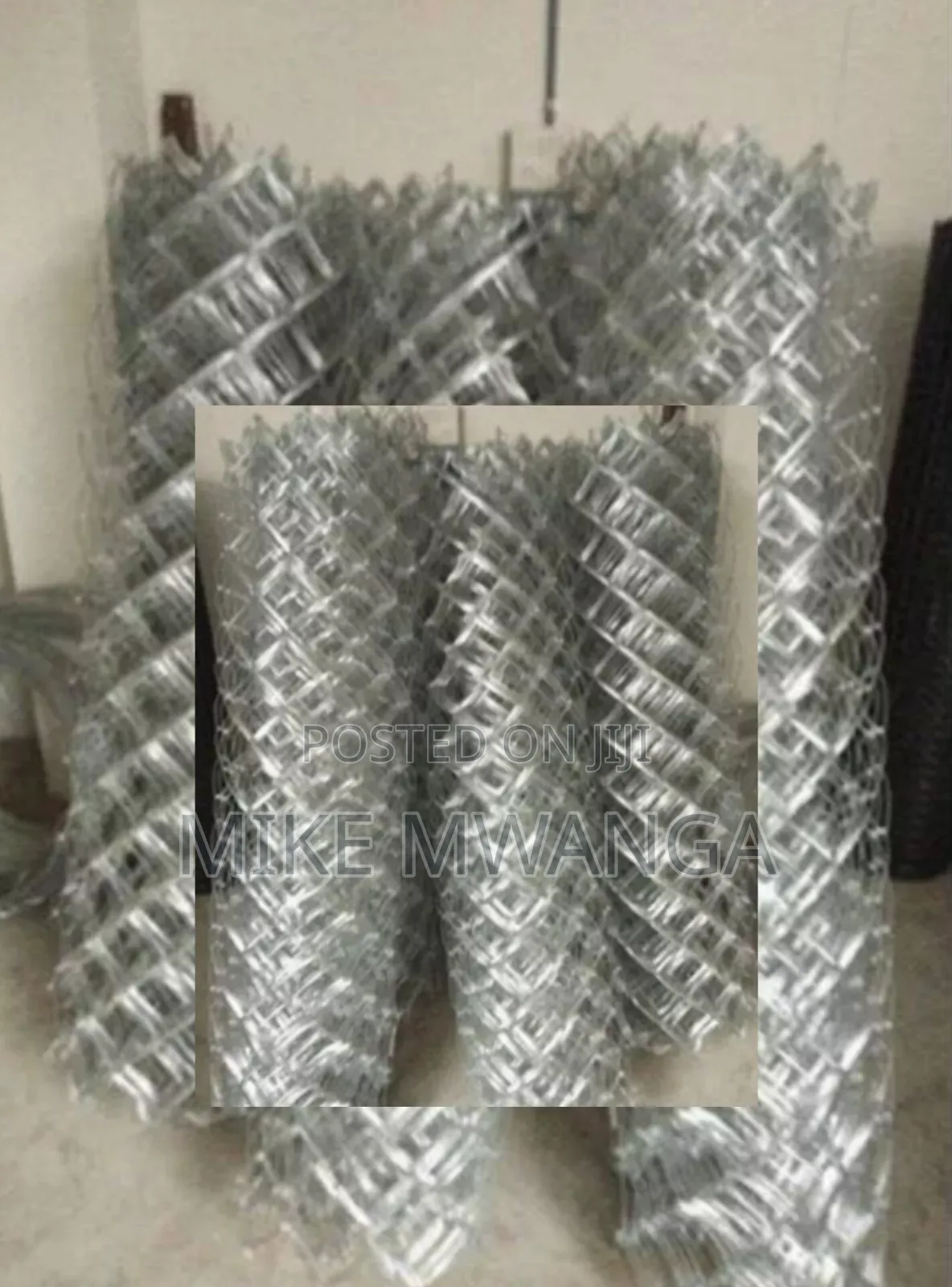 Galvanized Chain Link Mesh 65x65,8ft Height,12.5g