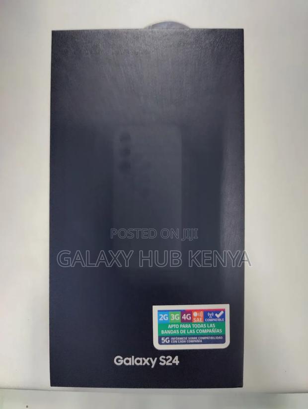 New Samsung Galaxy S24 256 GB Black - main view