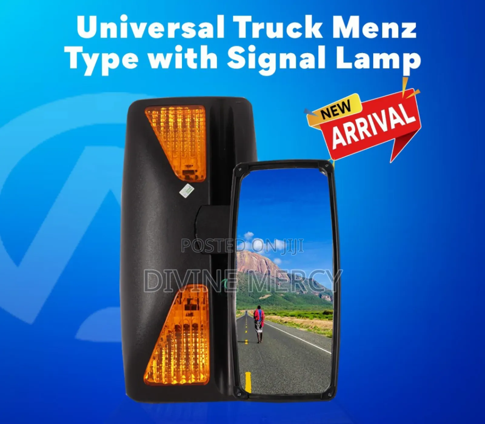 Universal Truck Mirror Type With Signal Lamp
