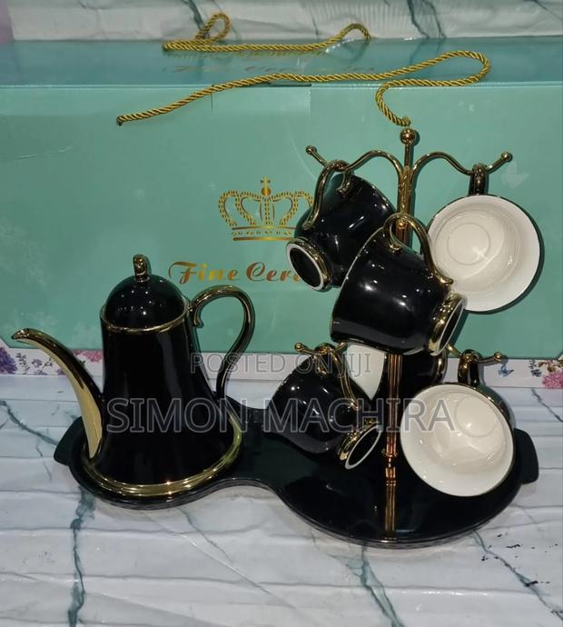9pcs Unique Ceramic Tea Set