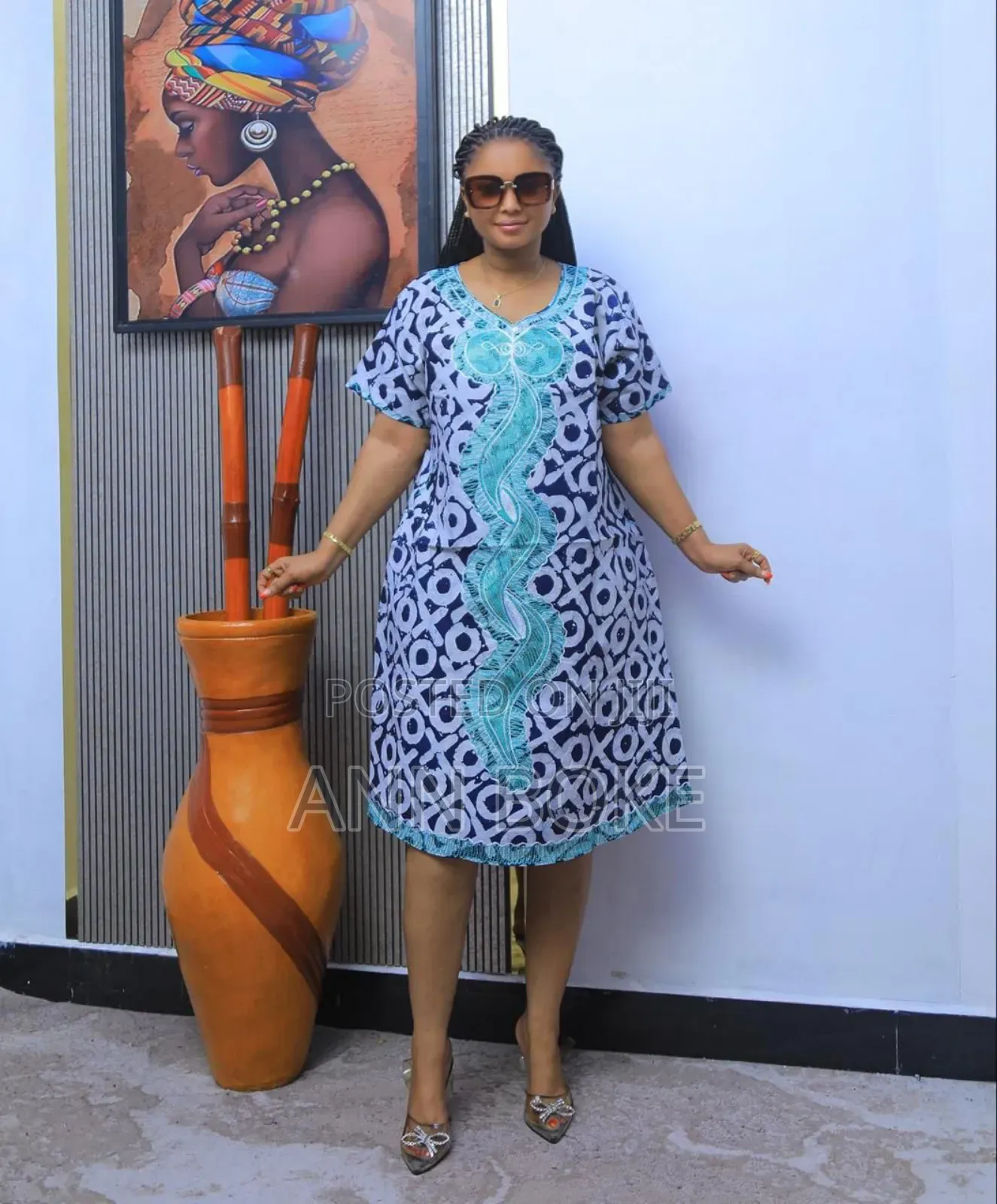Dress Kitenge Available